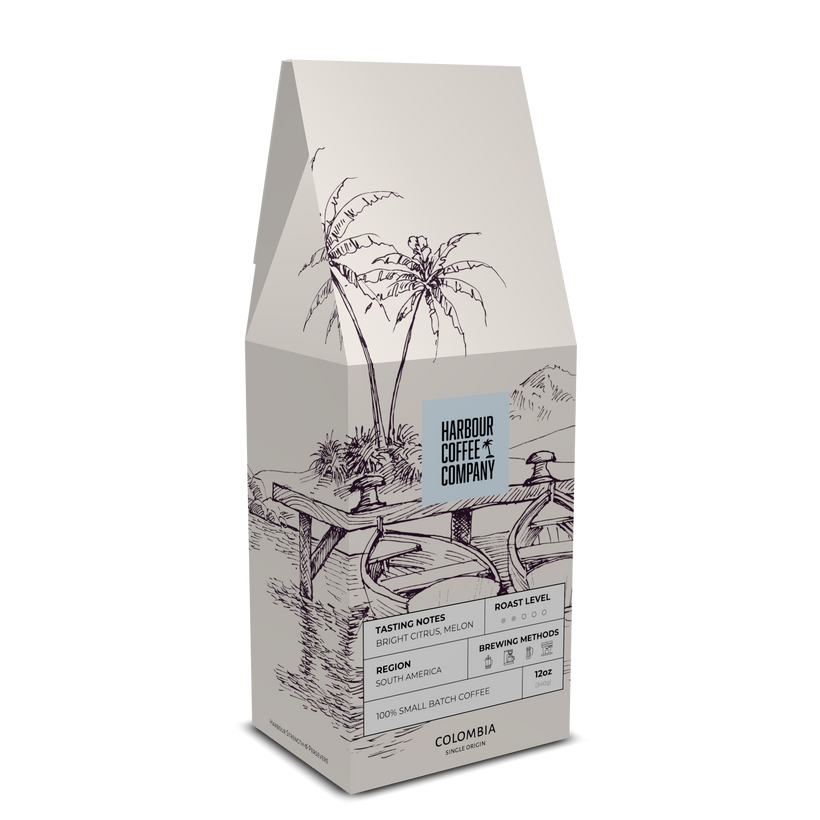 Single-Origin Colombia coffee from Harbour Coffee Company